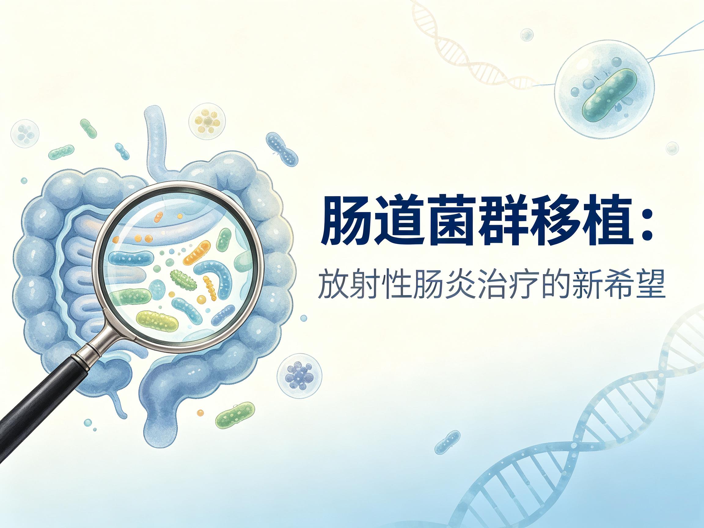 广州市|第3期 肠道菌群移植：放射性肠炎治疗的新希望